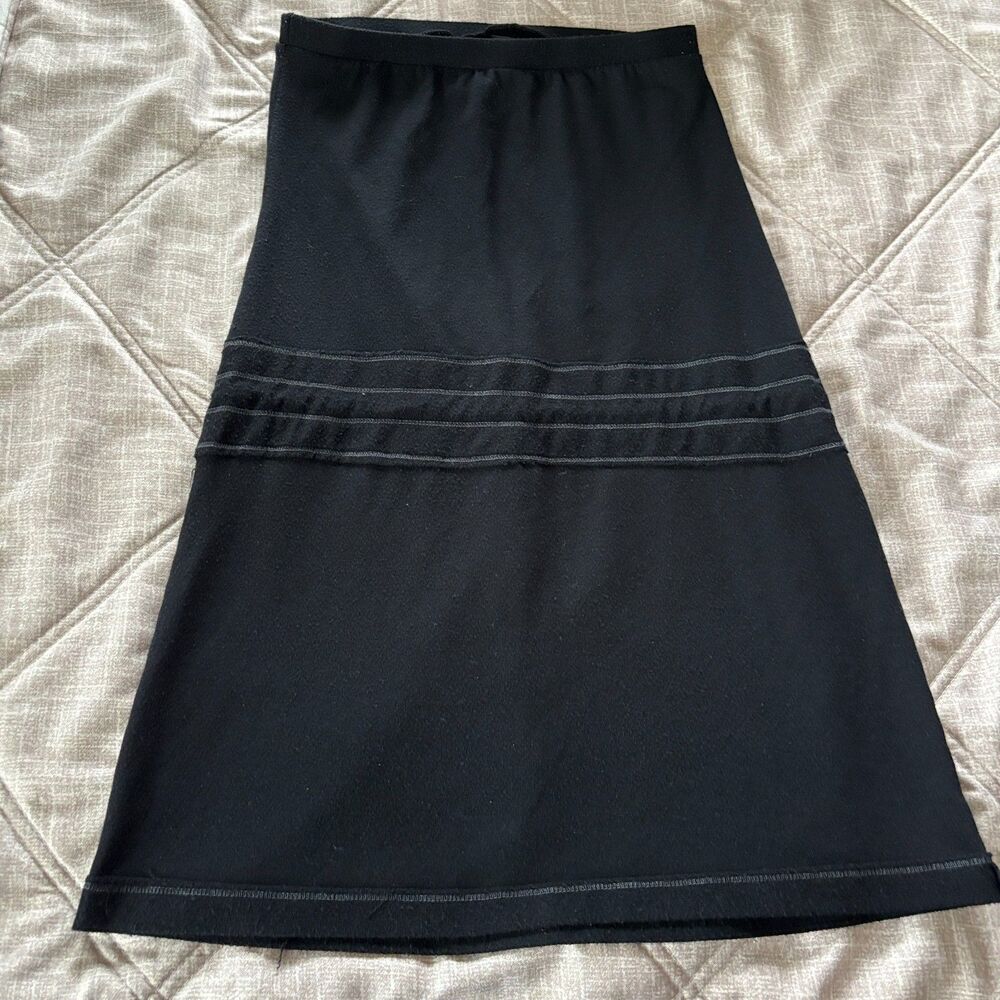 Mossimo: Women's Black Strapless Tube Dress/Skirt Medium Convertible Drawstring